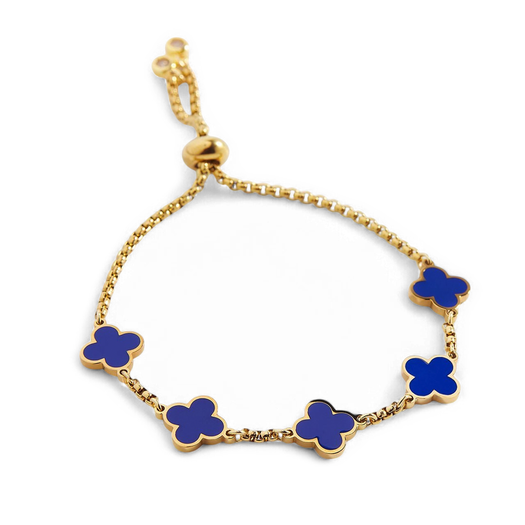 Clover Enamel Bracelet