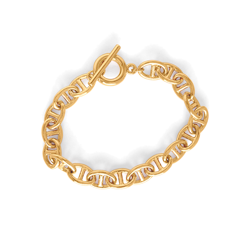 Chunky Mariner Toggle Bracelet - Default Title