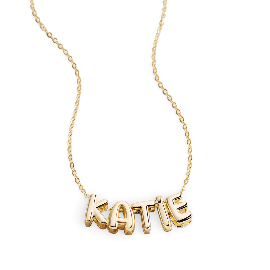 Bubble Name Necklace