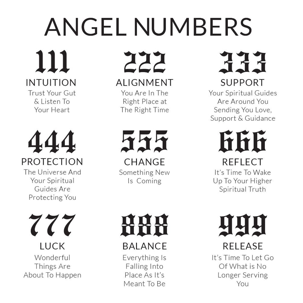 Angel Number Bar Necklace - 111