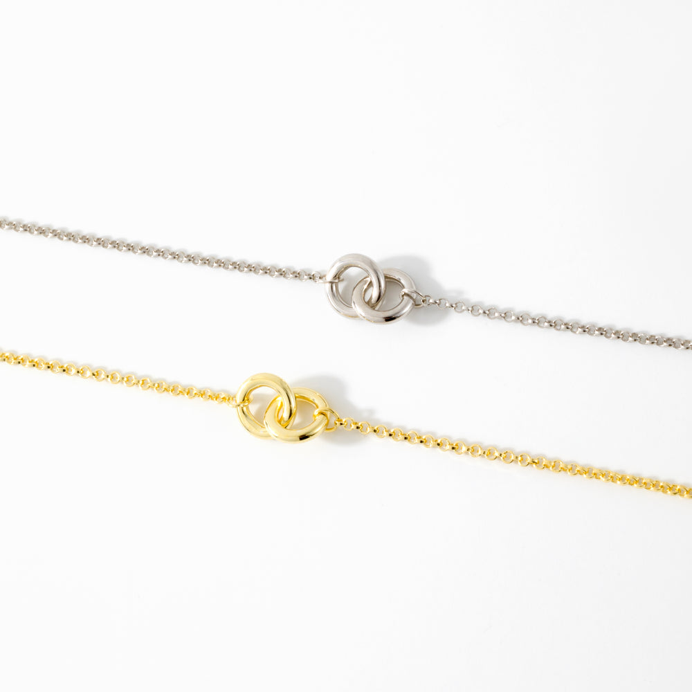 Connection Necklace - 18k Gold Over Sterling Silver
