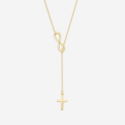 Collar Cruz e Infinito