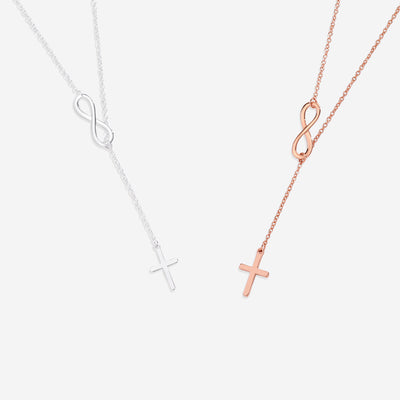 Collar Cruz e Infinito
