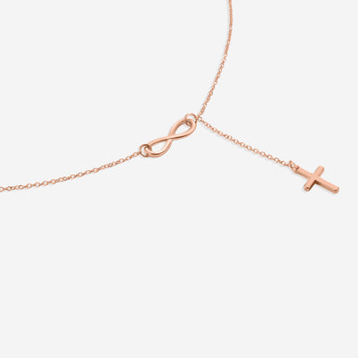 Collar Cruz e Infinito