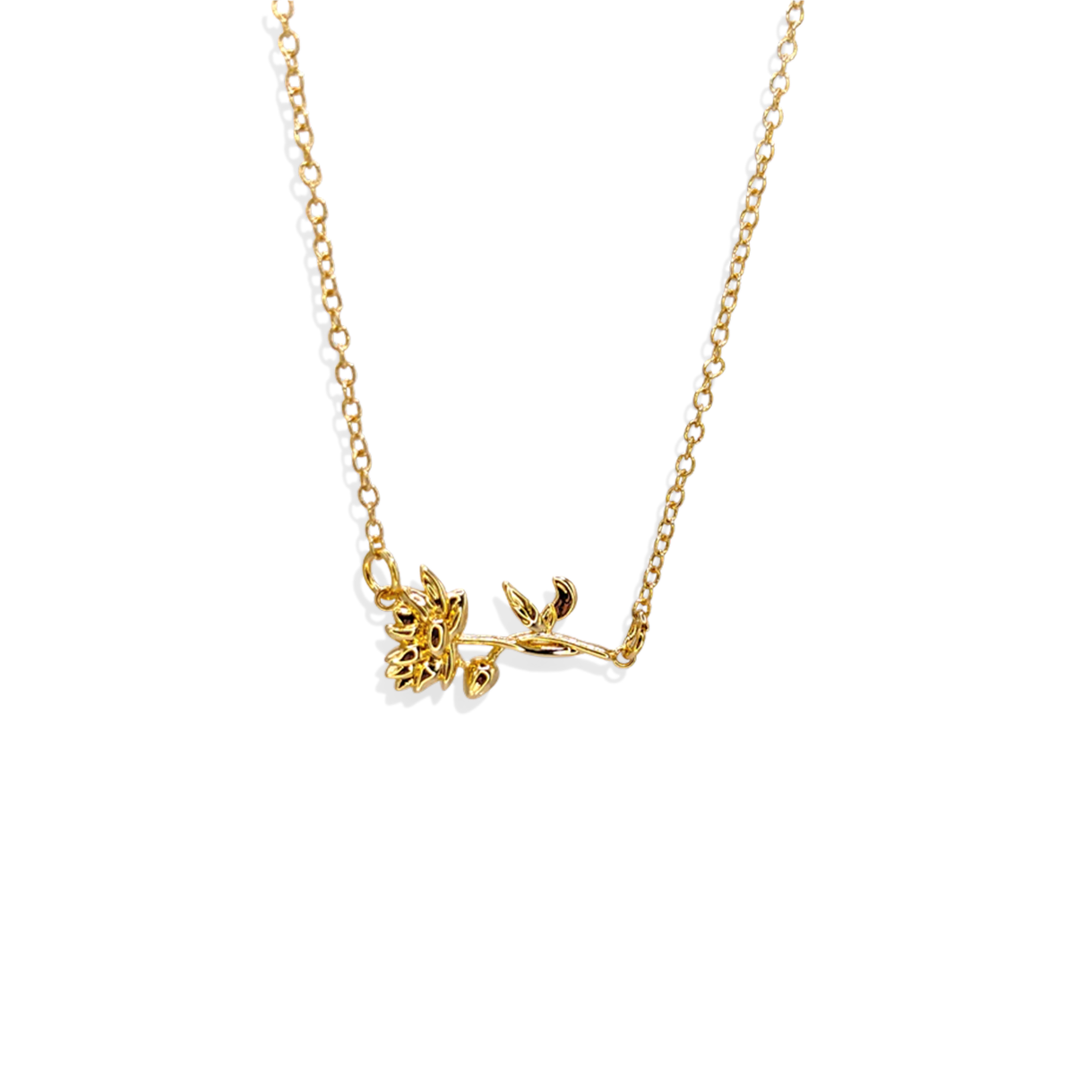 Dainty Birth Flower Necklace