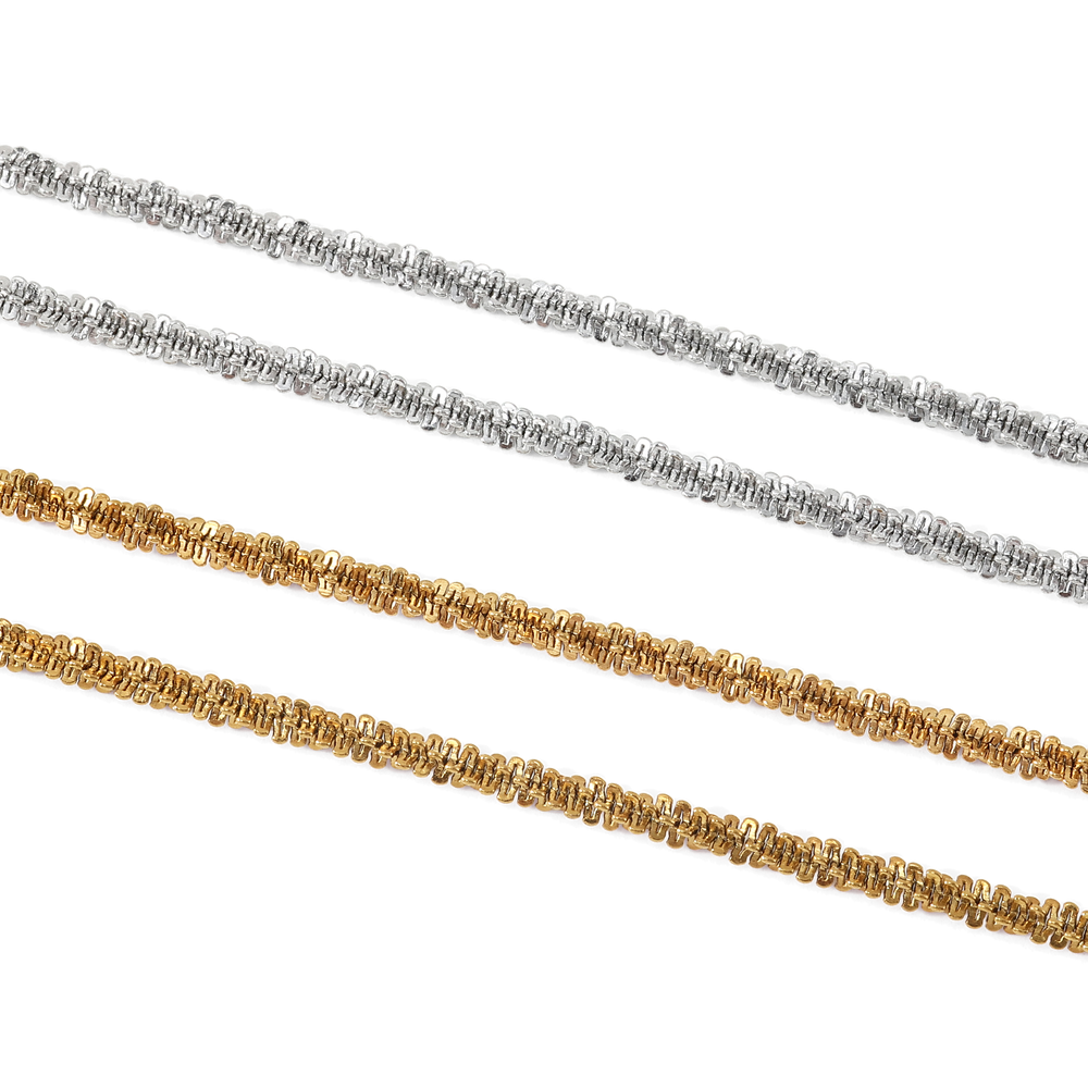 Dainty Layered Anklet - Gold / 9" + 1"