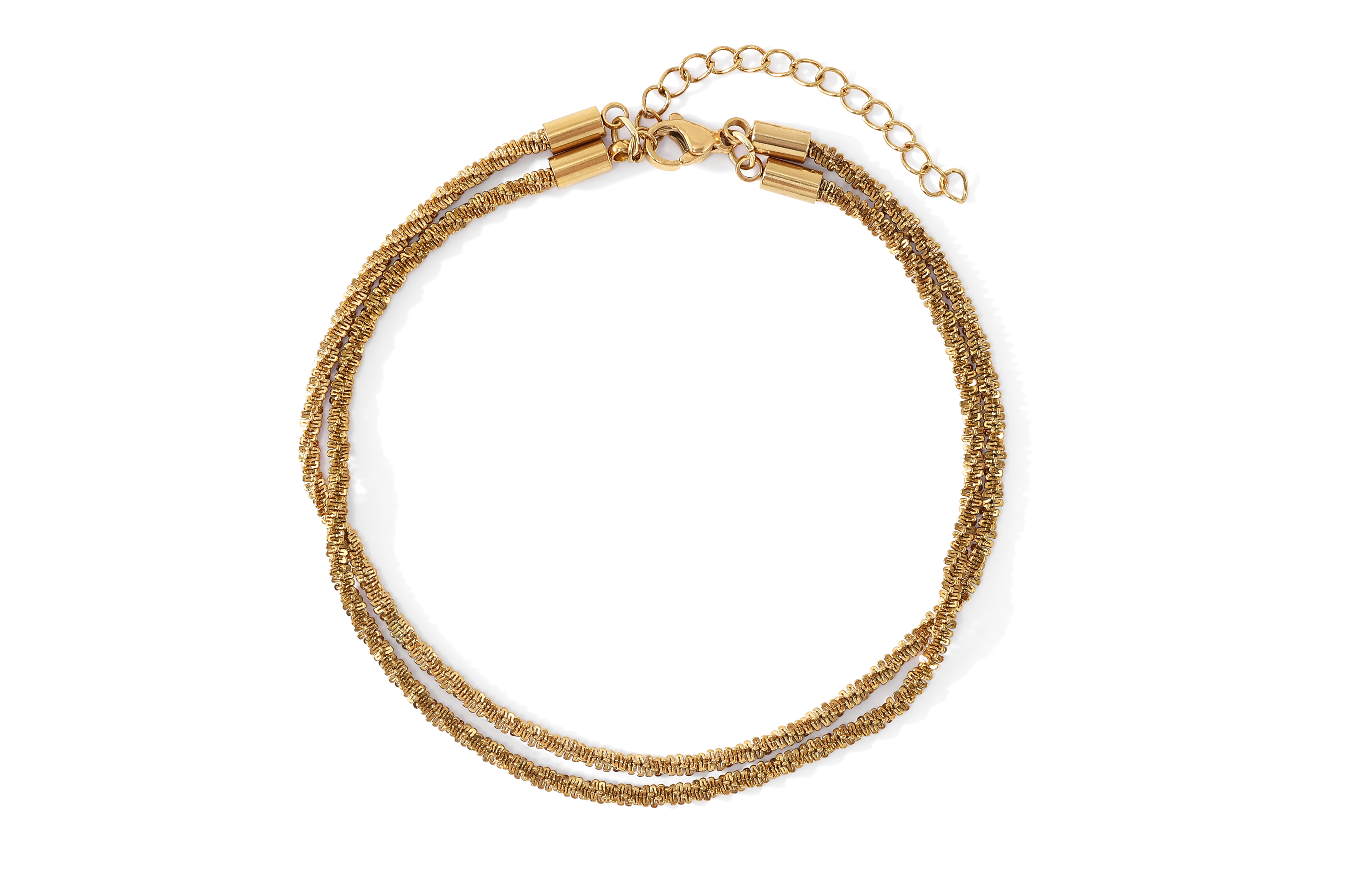 Dainty Layered Anklet