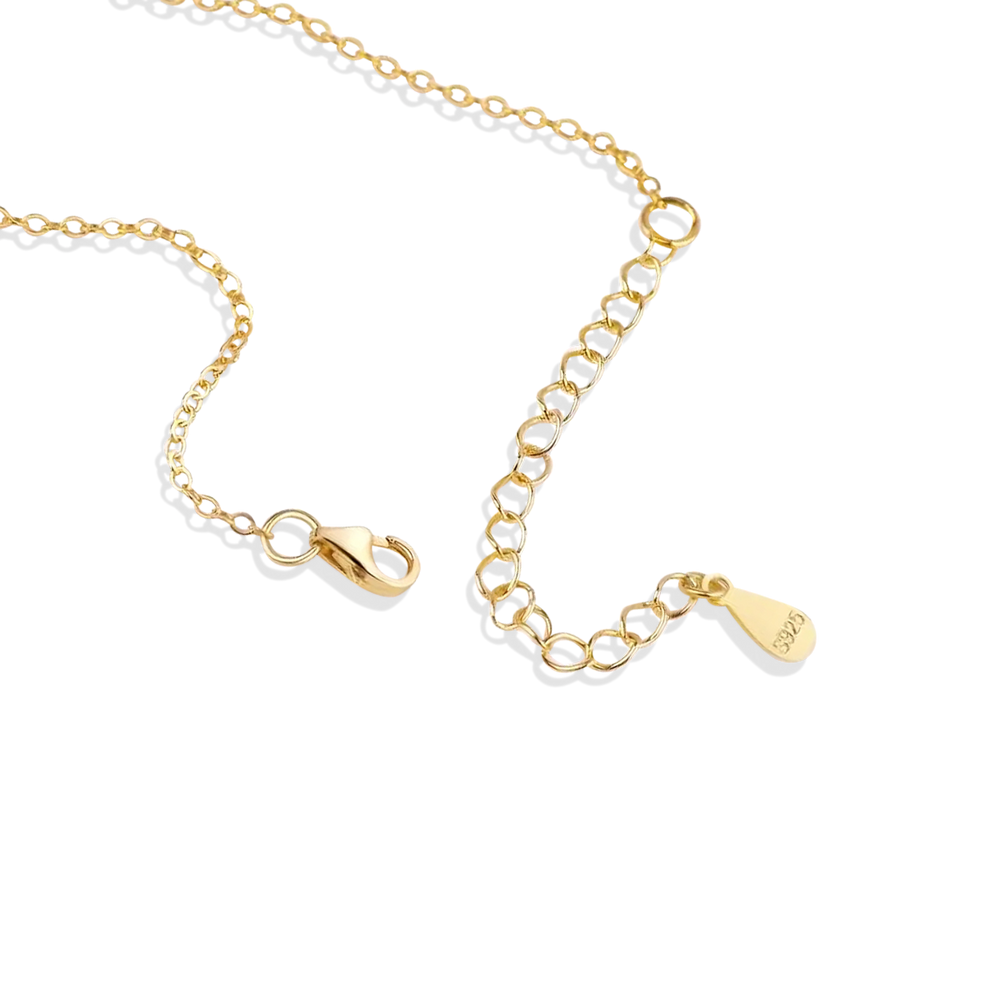 Dainty Pearl Drop Necklace - 18k Gold Plated