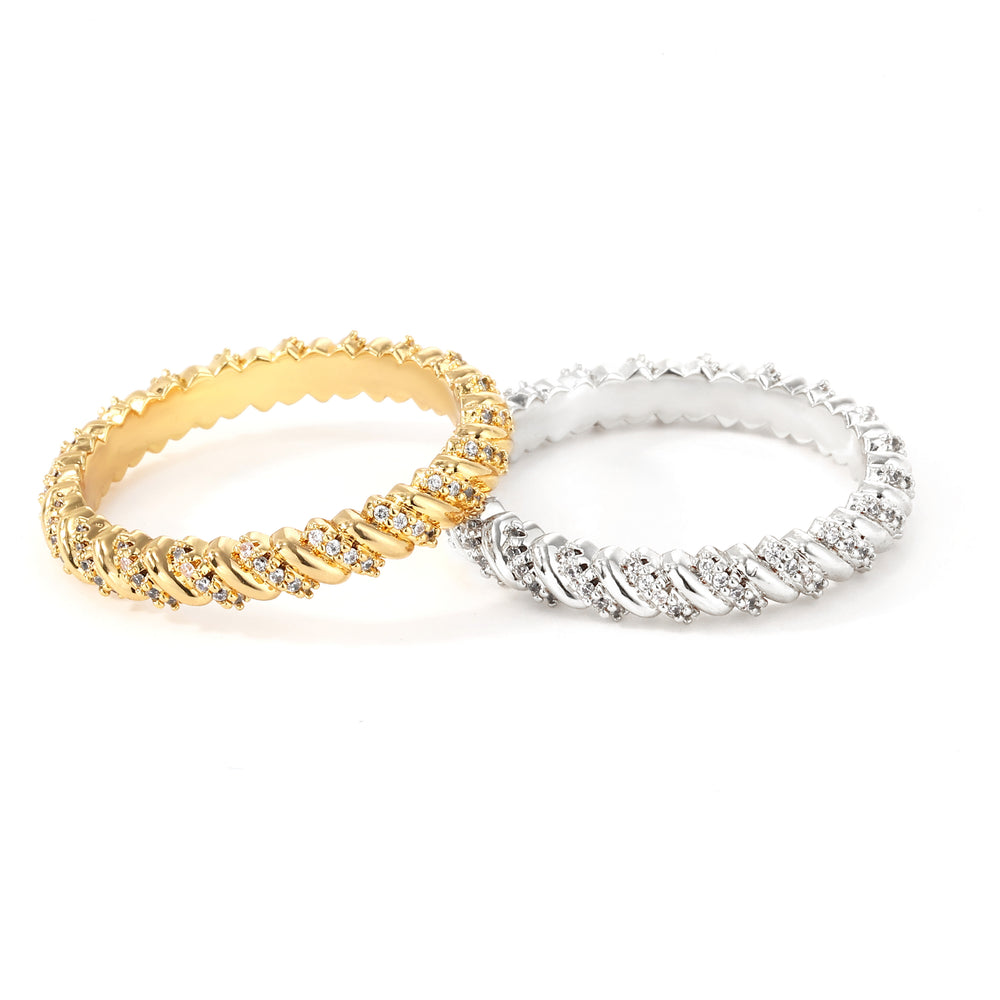 Golden Helix Ring - Gold / 5