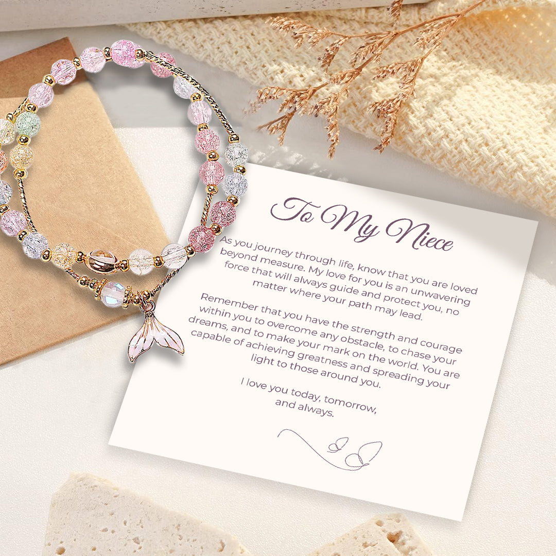 To My Niece Mermaid Bracelet