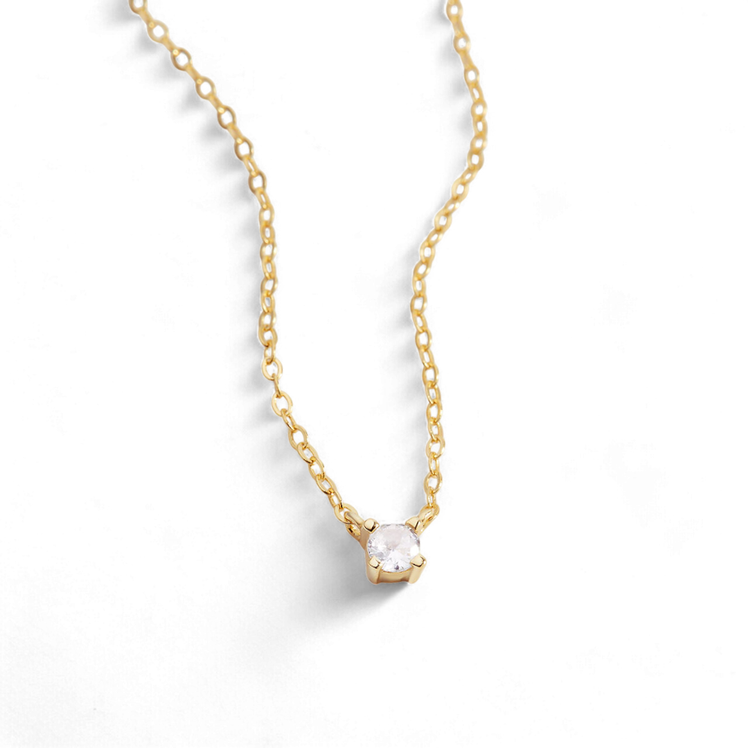 Dainty Diamond Necklace