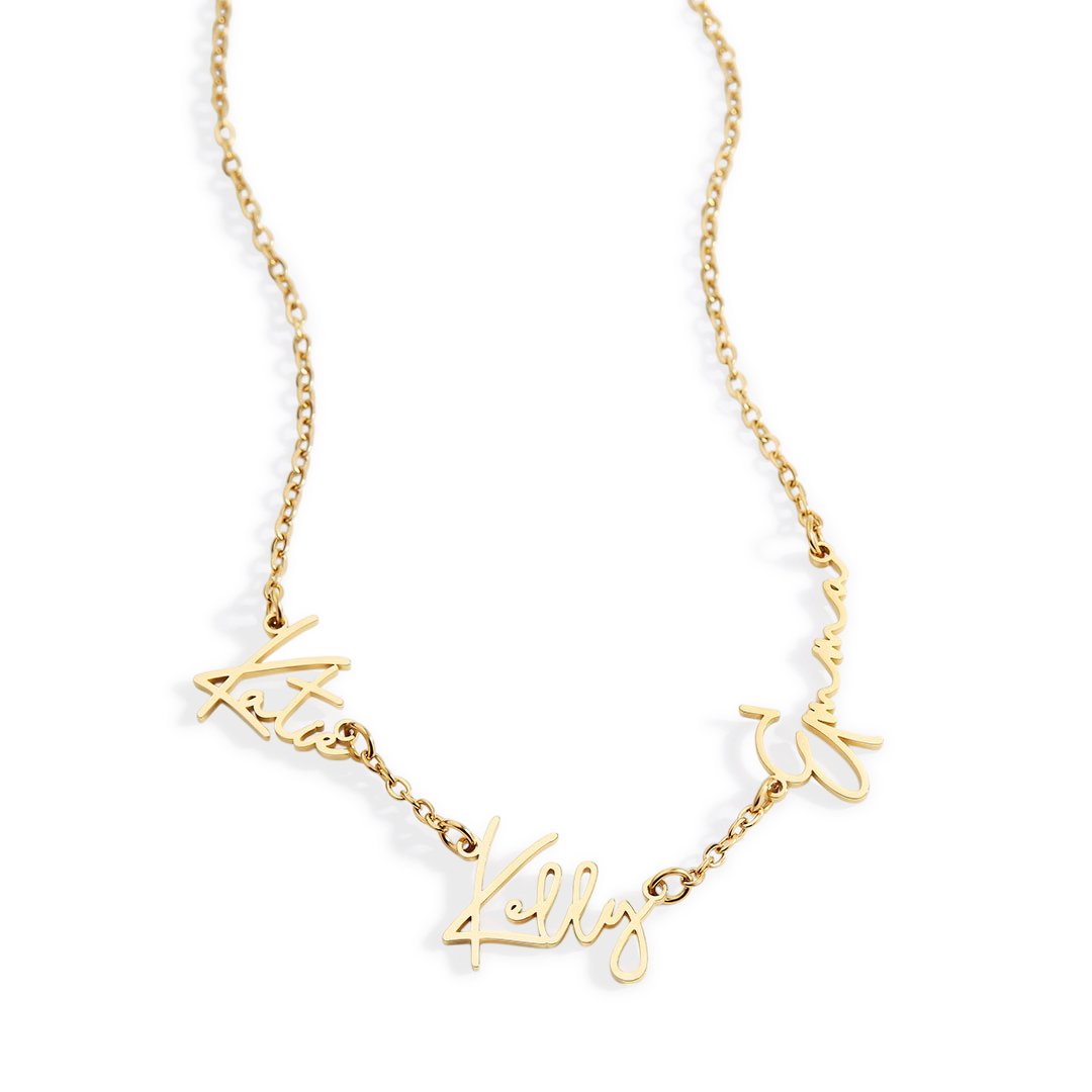 Collar con tres nombres de Monroe