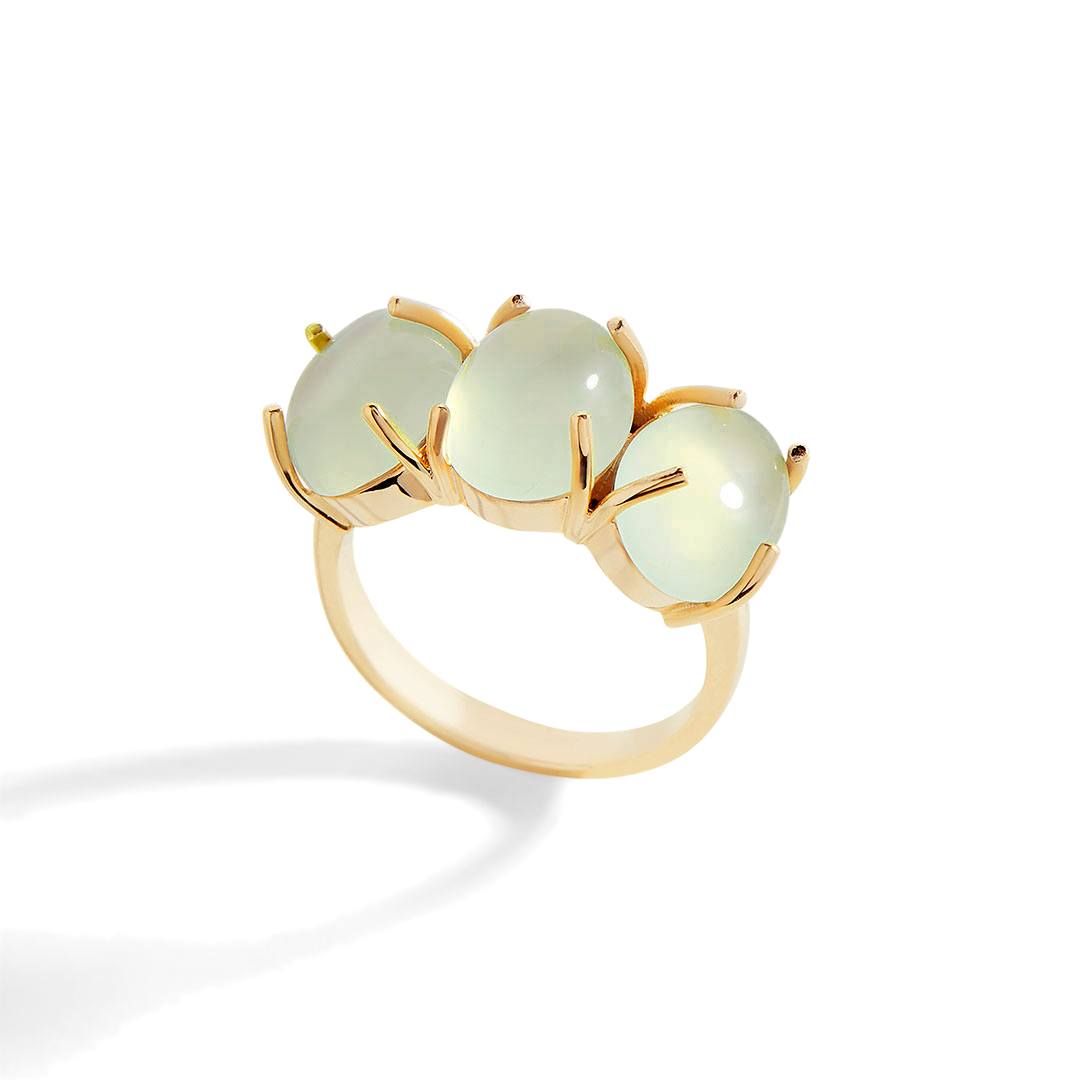 Gold Vermeil Jellybean Ring
