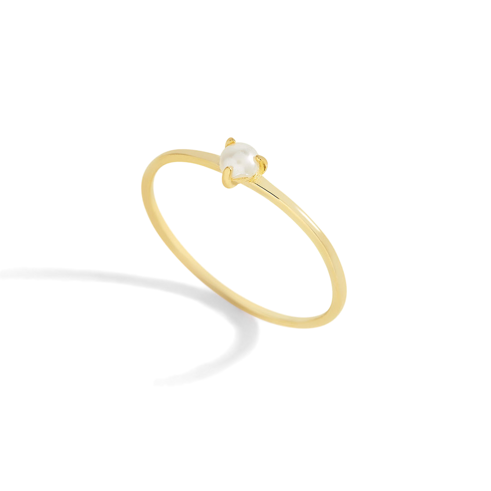 Pearl Stacking Ring - 5