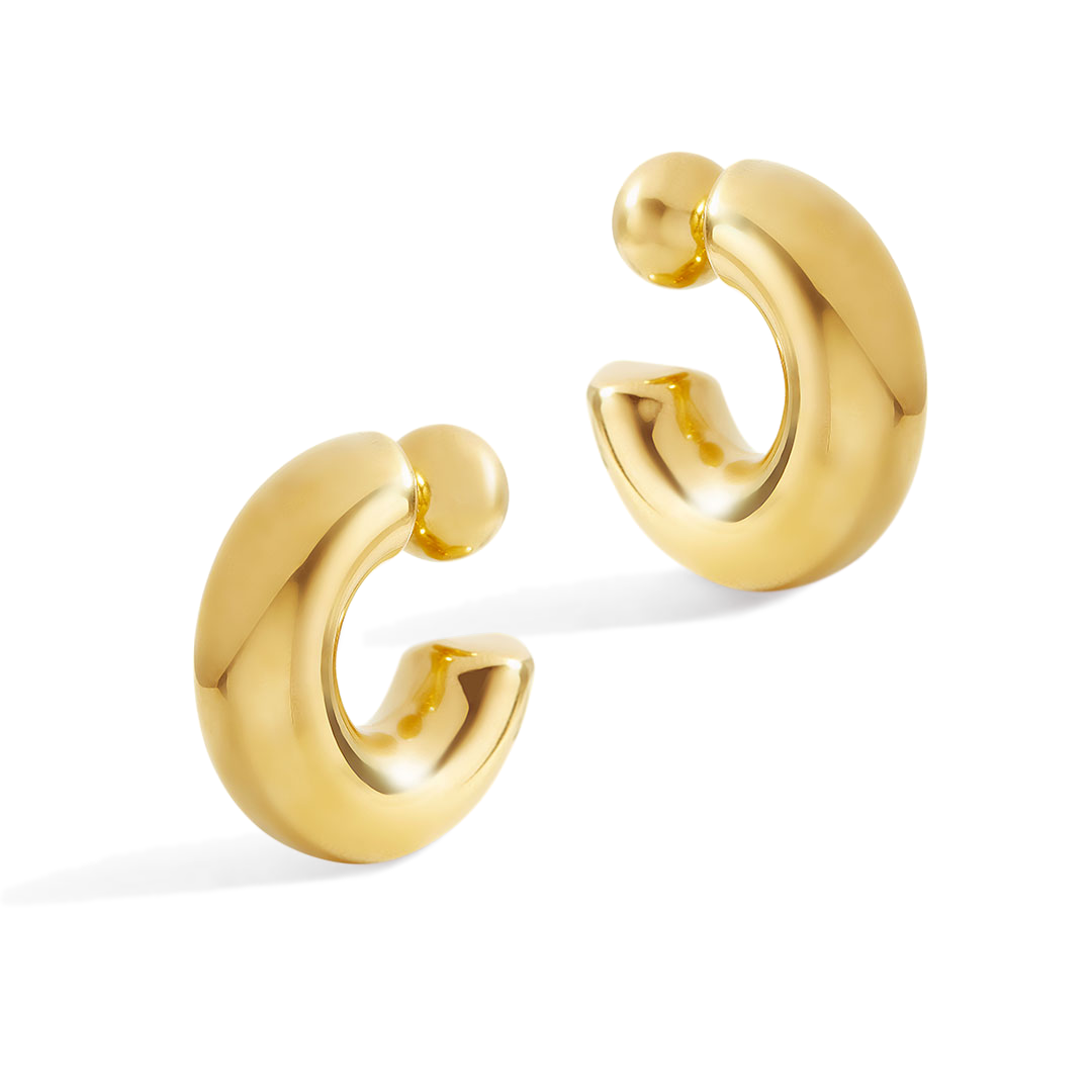 Reversible Hoop Earrings