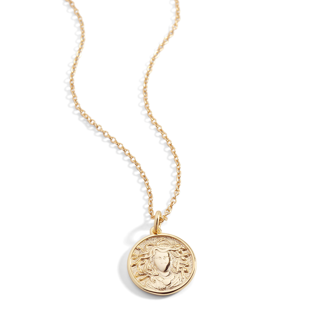 Greek Goddess Pendant Necklace