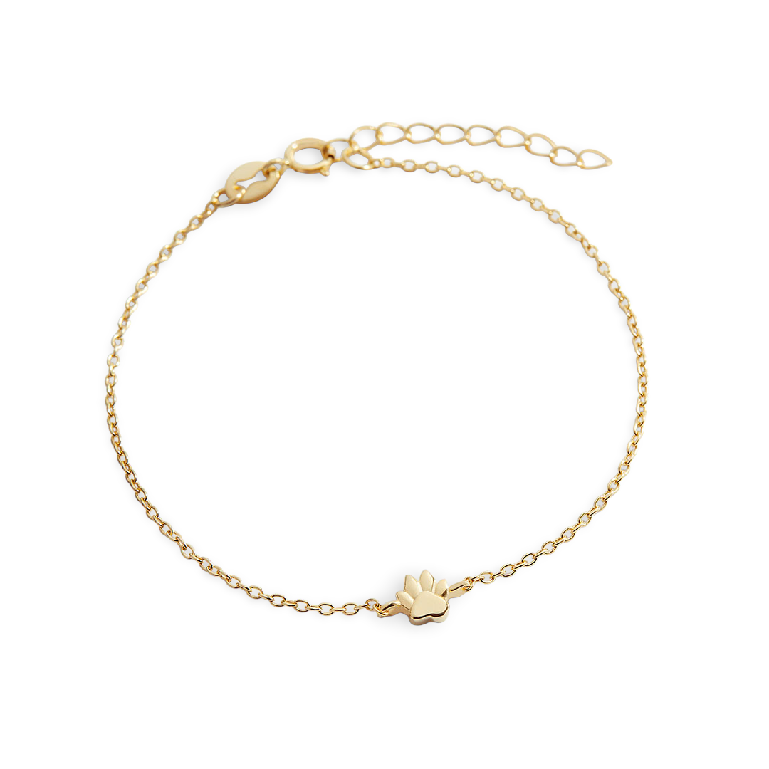 Tiny Pawprint Bracelet