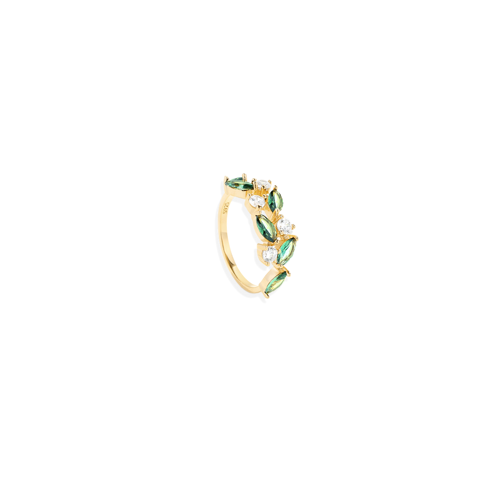 Marquis New Leaf Ring - 4