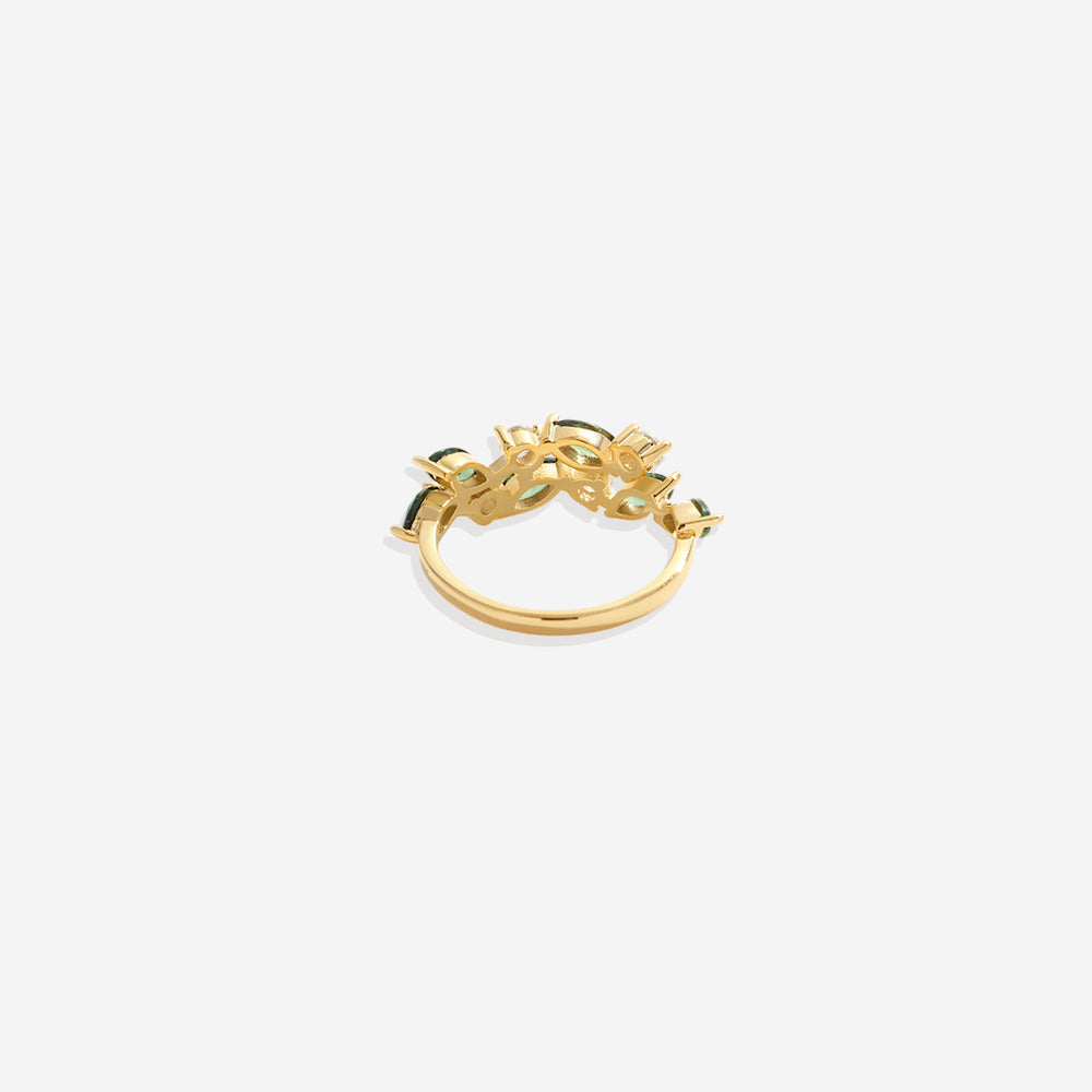 Marquis New Leaf Ring - 4