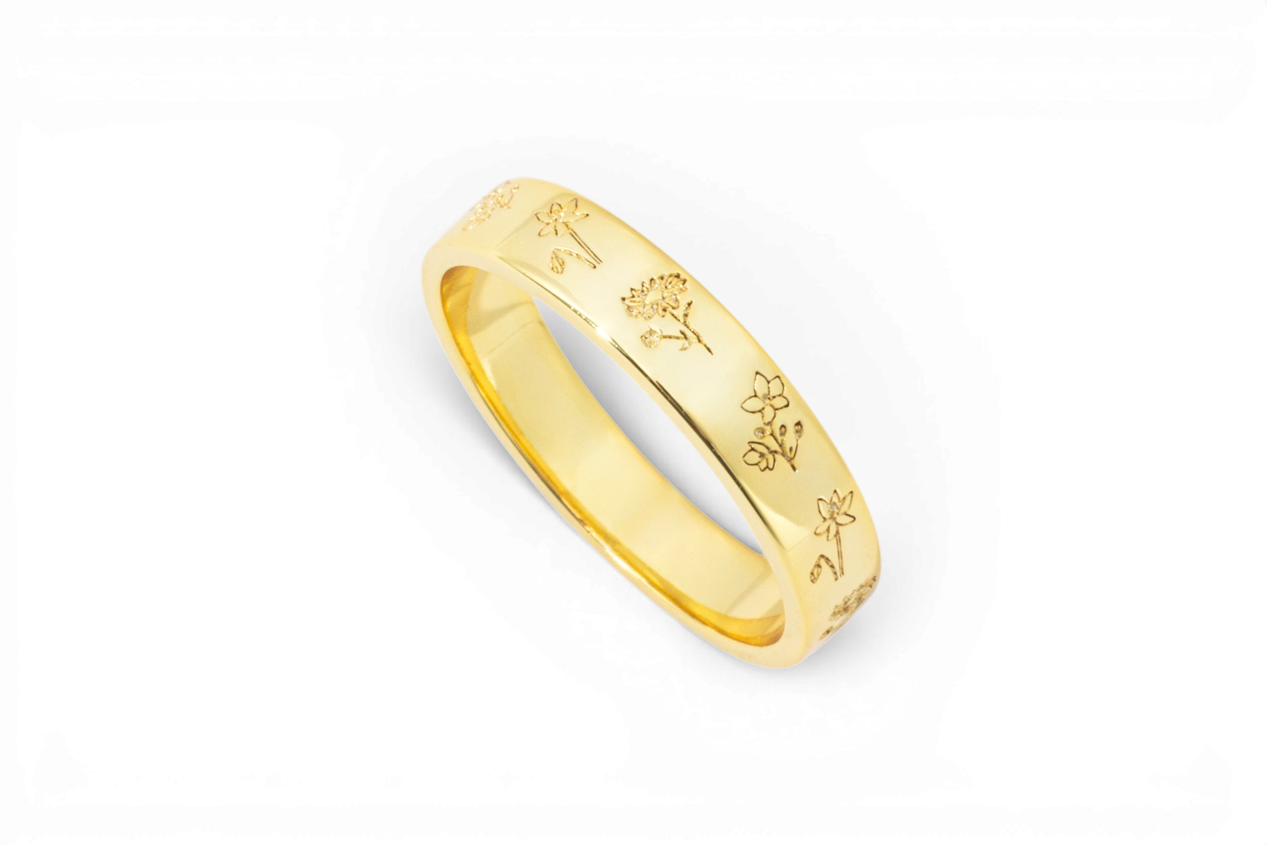 Mini Birth Flower Band