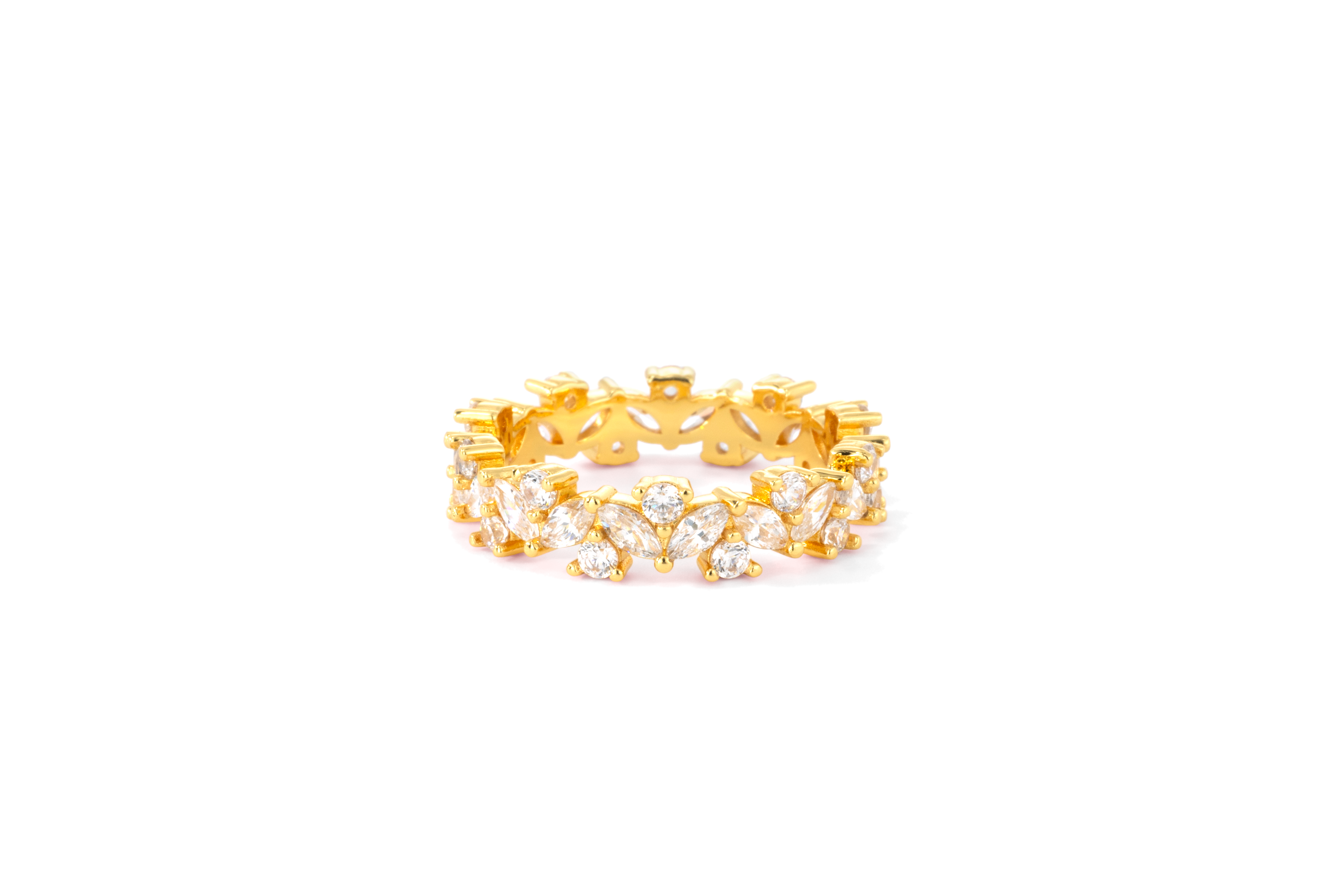 Multi Stone Marquise Ring