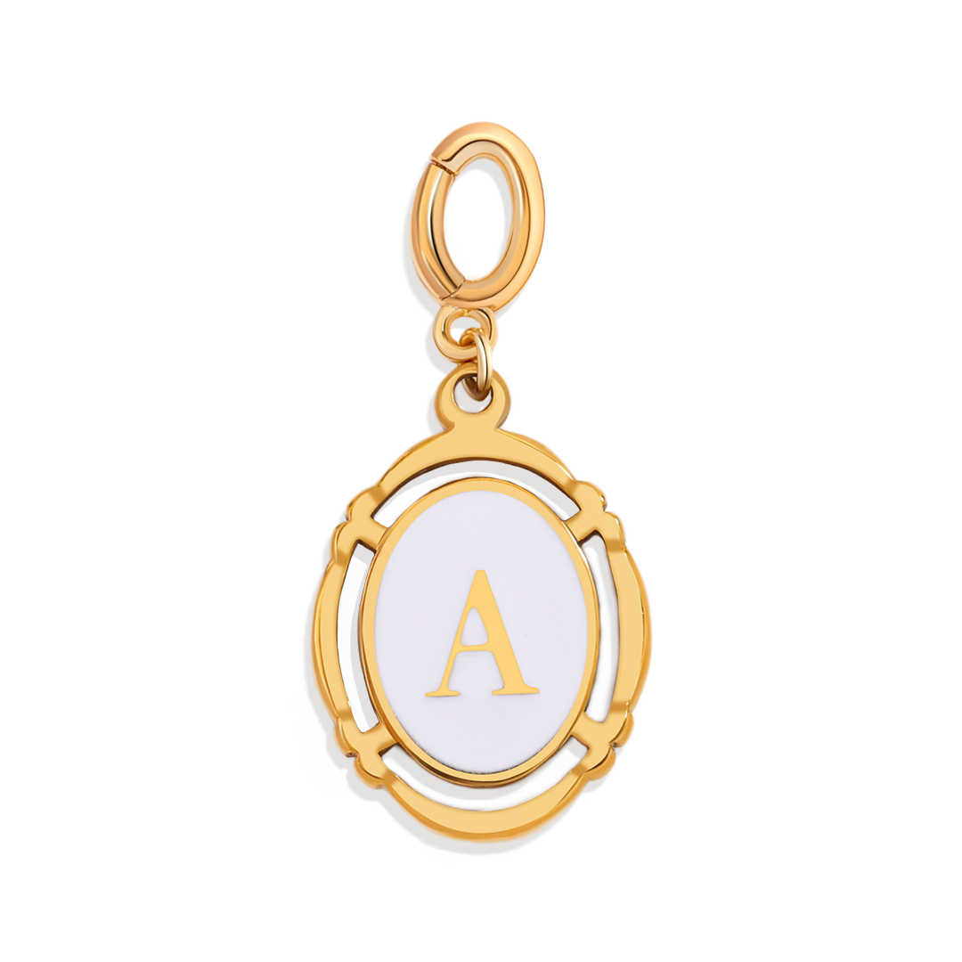 Vintage Initial Charm