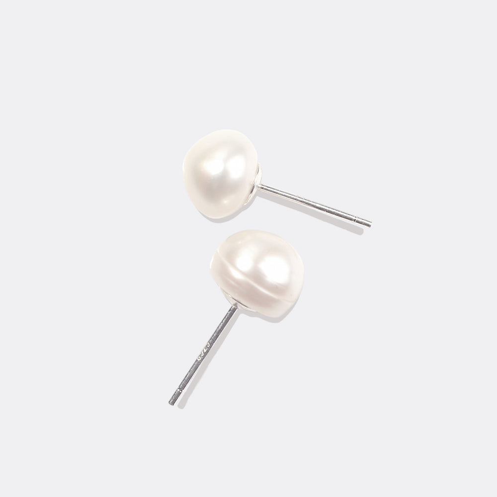 Pearl Earring Studs - Default Title