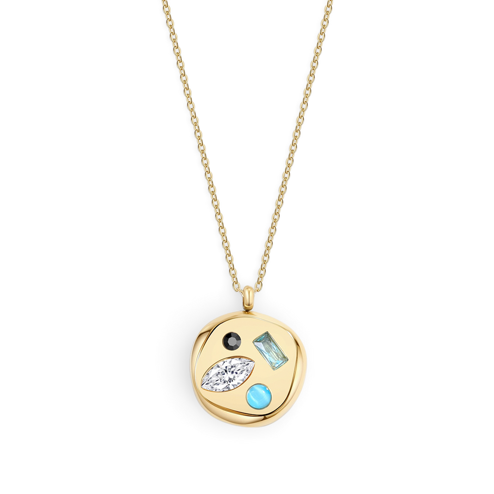 Birthday Pendant Necklace - April