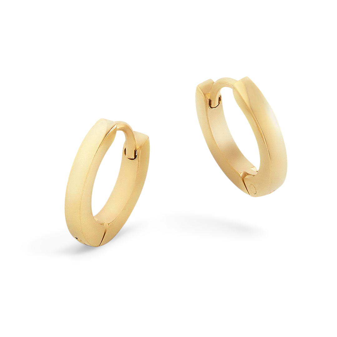 Dainty Huggie Hoop Earrings