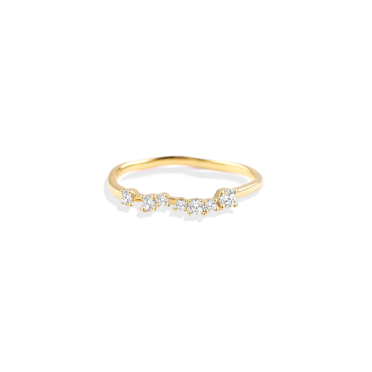 Shimmer Diamond Ring