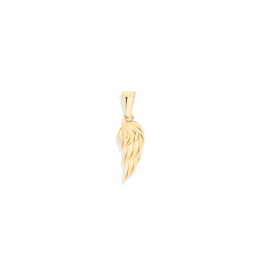 The Wing Pendant Necklace - Gold / Charm Only
