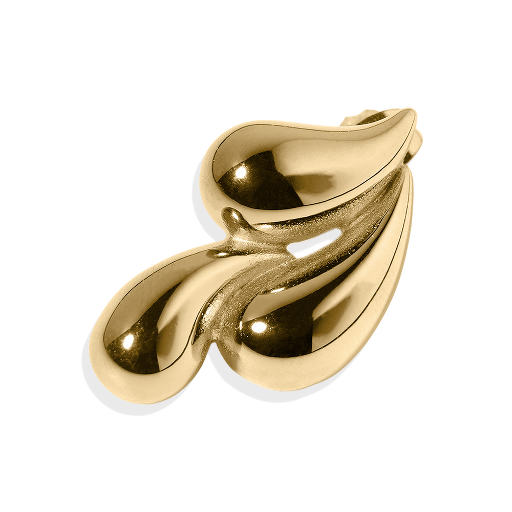Cluster Drop Earrings - 18k Gold Plated