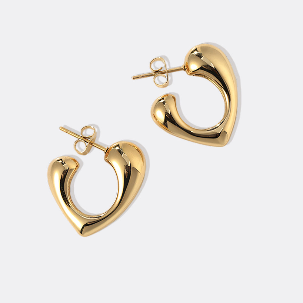 Liquid Love Sculptural Earrings - Default Title