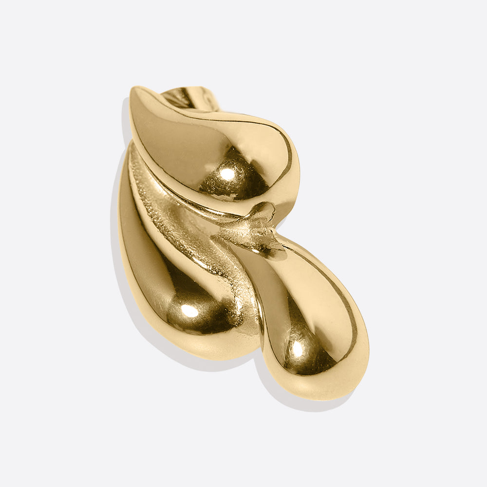 Cluster Drop Earrings - 18k Gold Plated