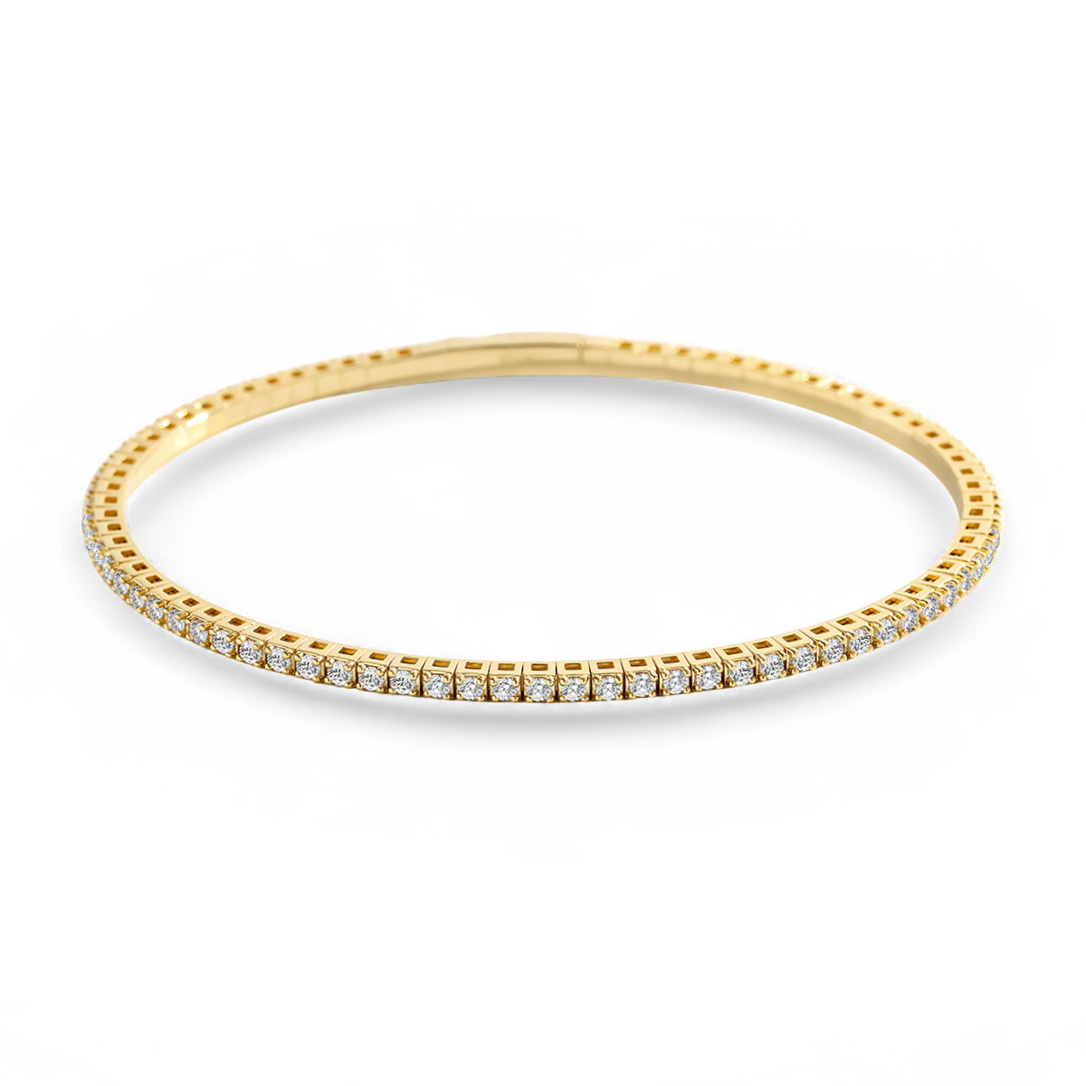Flexible Diamond Tennis Bracelet