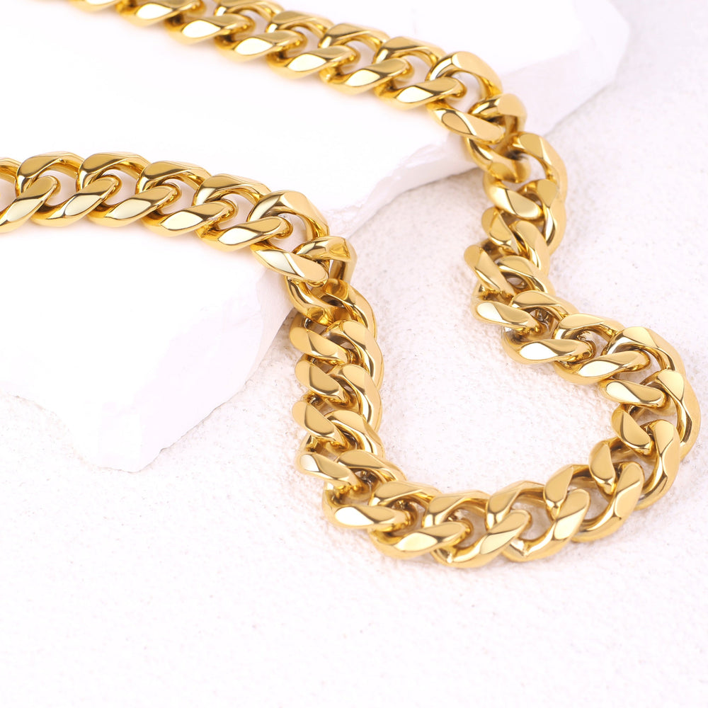 Glam Chunky Chain Necklace - Default Title