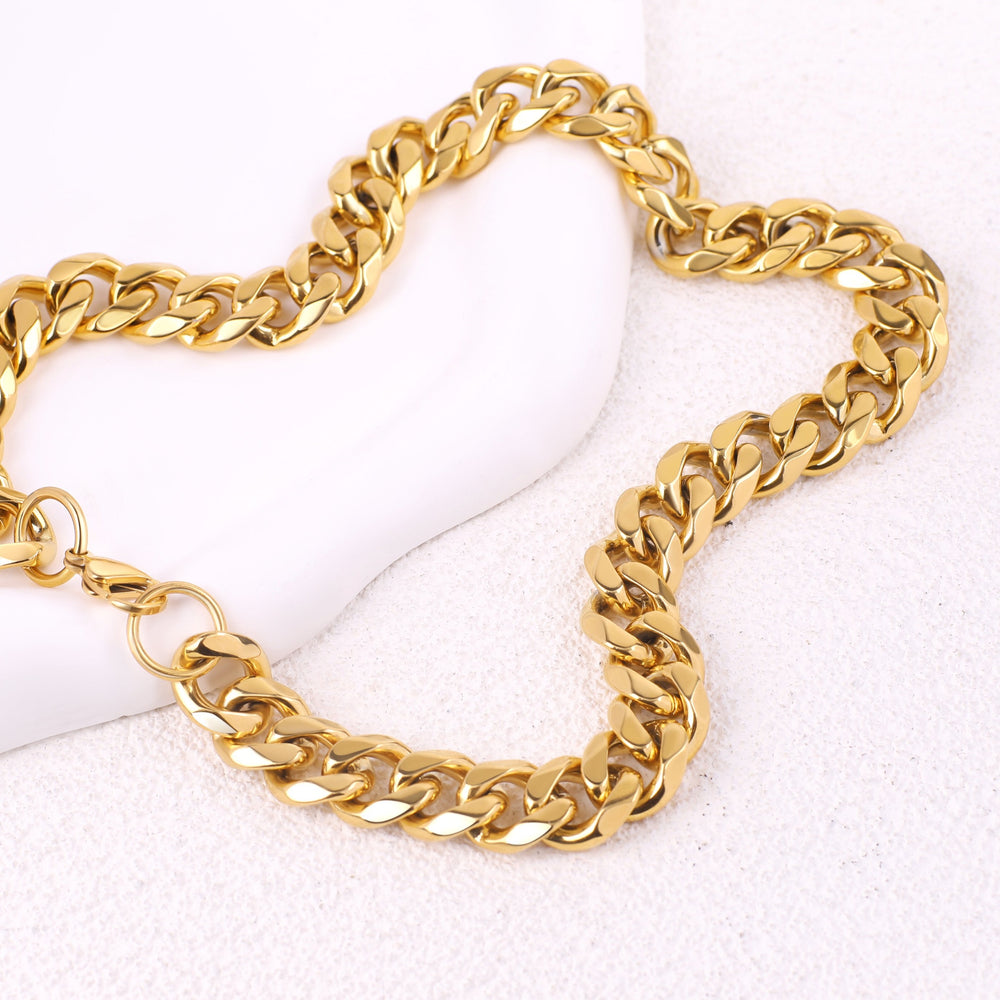 Glam Chunky Chain Necklace - Default Title