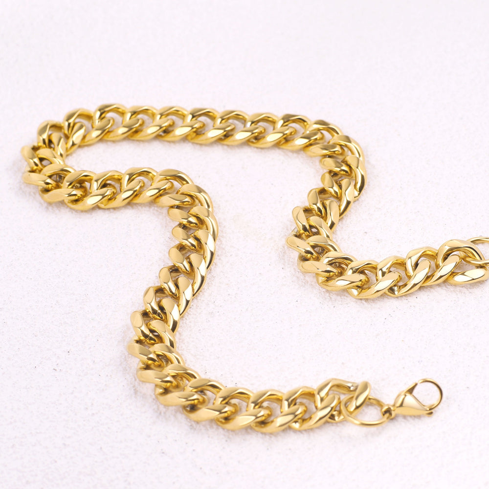 Glam Chunky Chain Necklace - Default Title