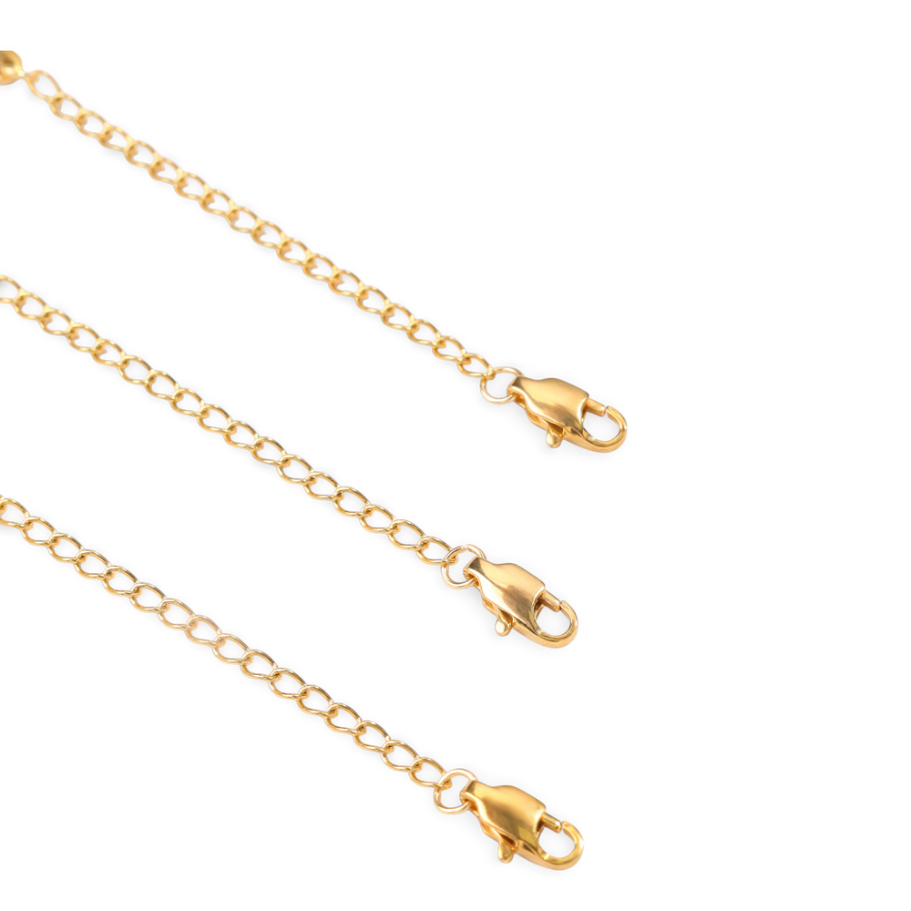 Jewelry Extender Chain - 18k Gold Plated / 2"