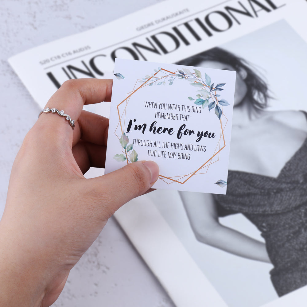 Anillo de ondas altas y bajas - 5