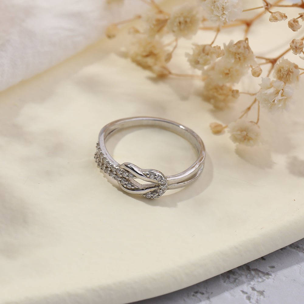 Anillo de nudo de amor - 5