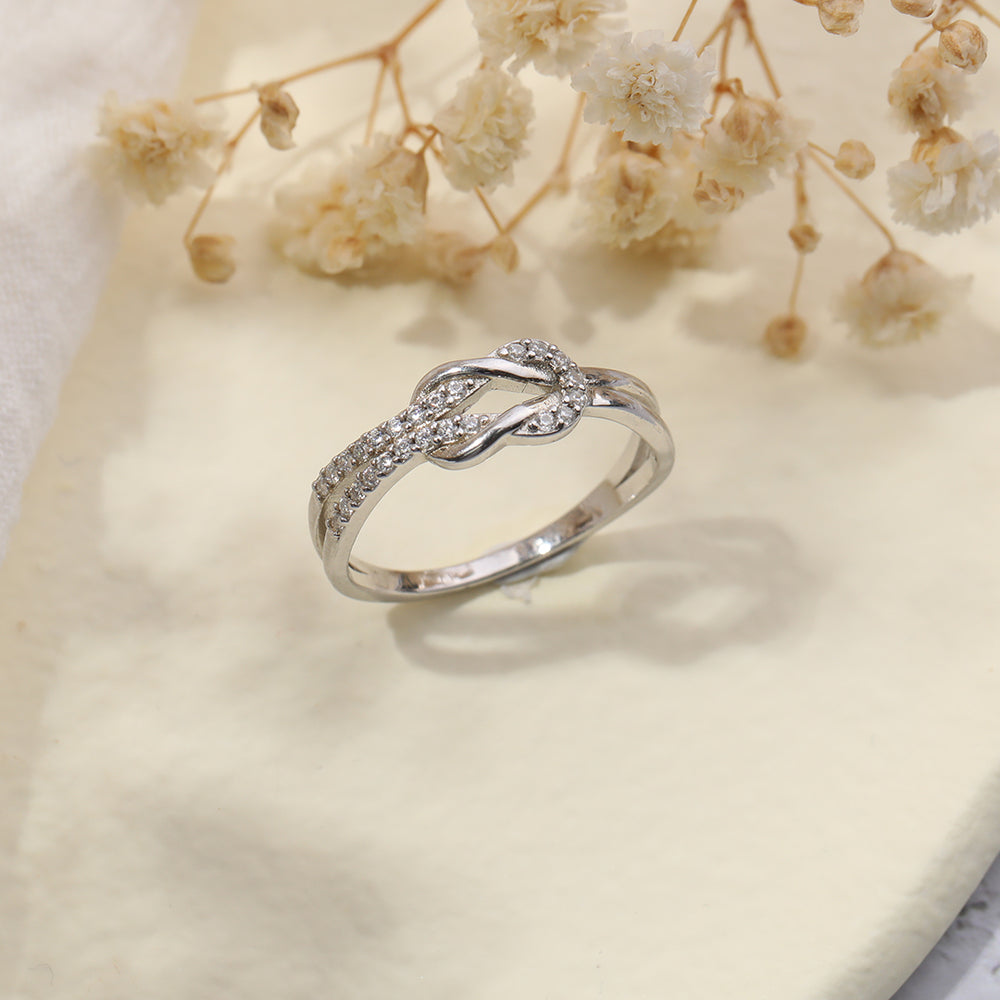 Anillo de nudo de amor - 5