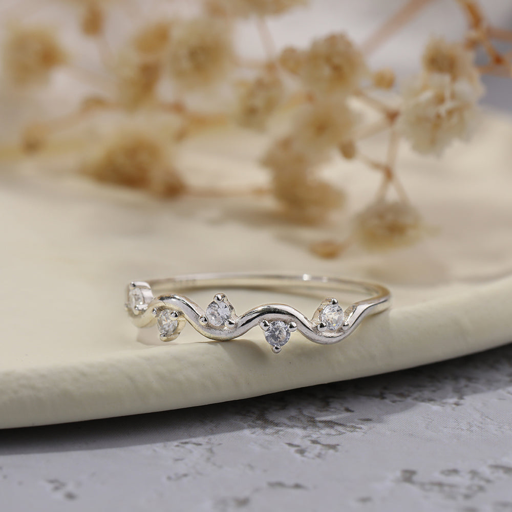 Anillo de ondas altas y bajas - 5