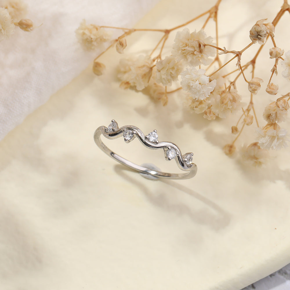 Anillo de ondas altas y bajas - 5