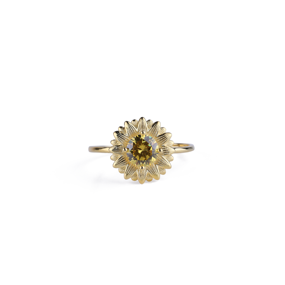 Eres mi anillo de girasol Sunshine - Oro / 6