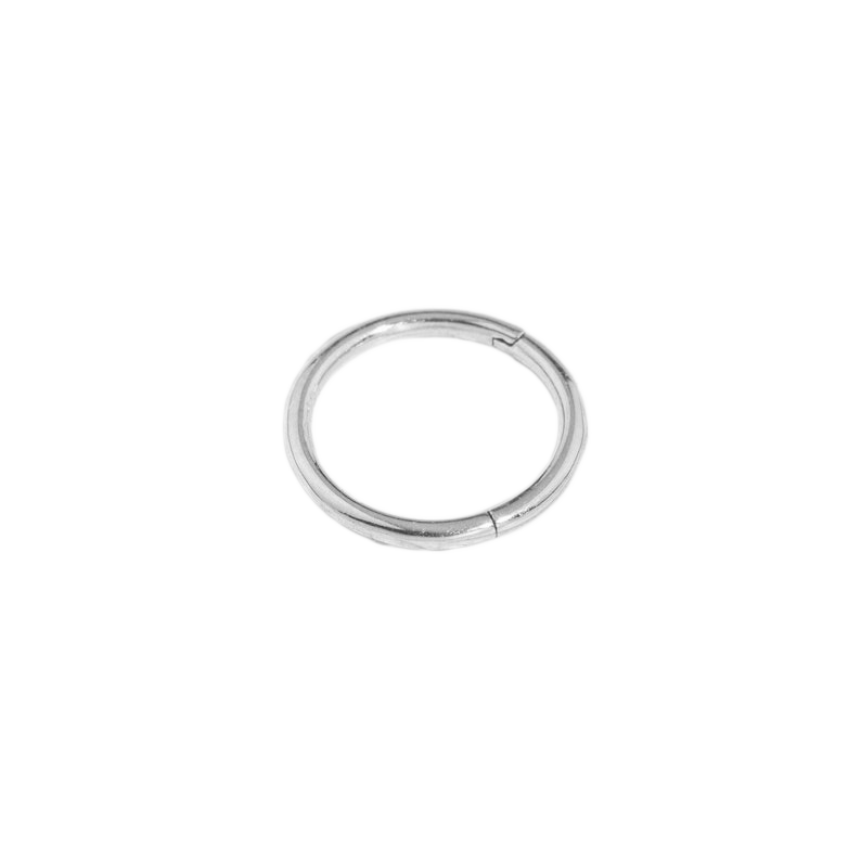 Classic Cartilage Hoop Earrings | 16g - Silver / 8mm