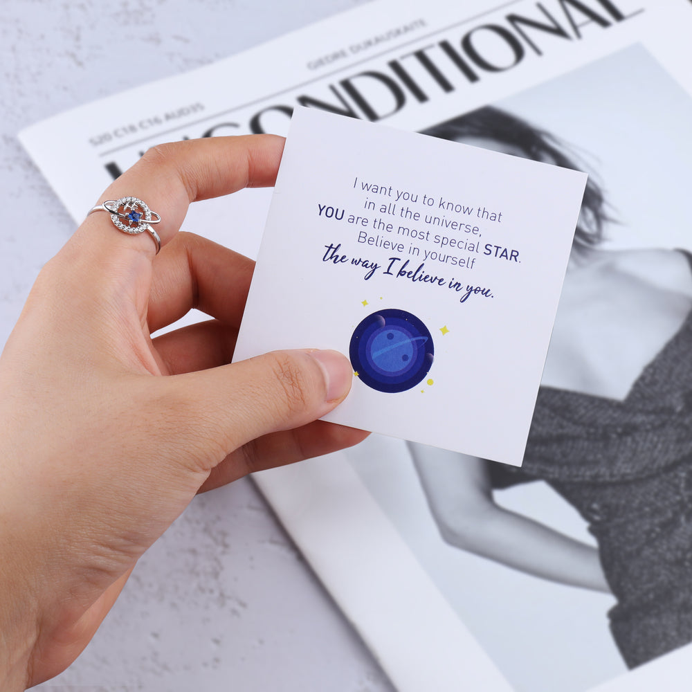 Anillo To My Special Star Planet &amp; Stars - 5
